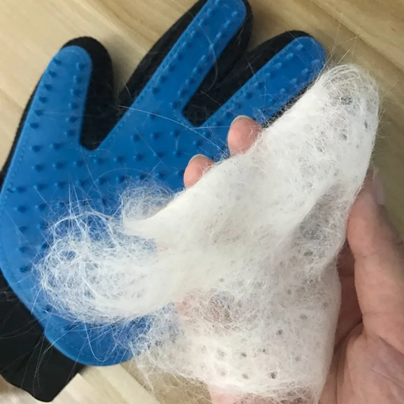 애완동물용 장갑 고양이 그루밍 장갑 고양이 털 제거 브 - Rubber Glove Cleaning 리뷰 및 가격
