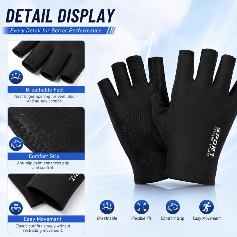 남녀공용 하프 핑거 사이클링 장갑, 로드 MTB 라이딩 - Cycling Glove Padded 리뷰 및 가격
