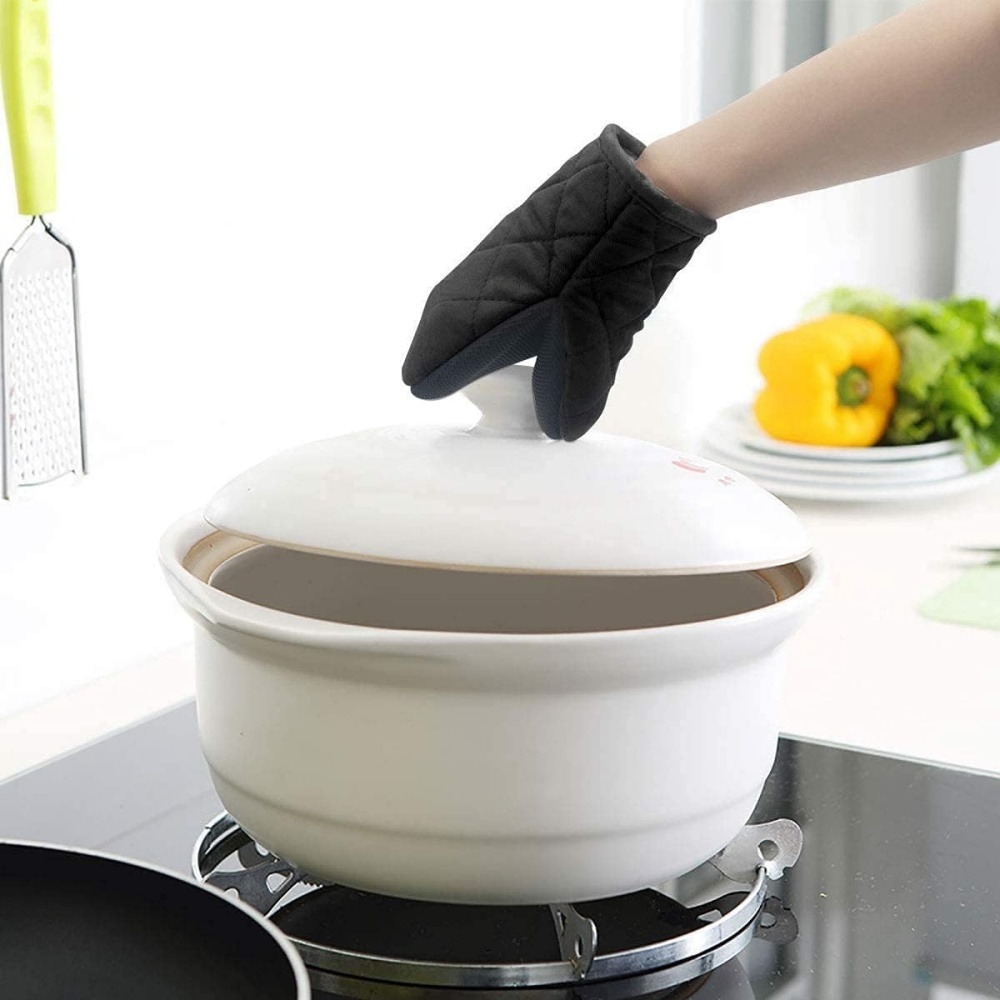오븐 미트 500 ° 내열 오븐 장갑, 미끄럼 방지 그 - Oven Mitt Silicone 리뷰 및 가격