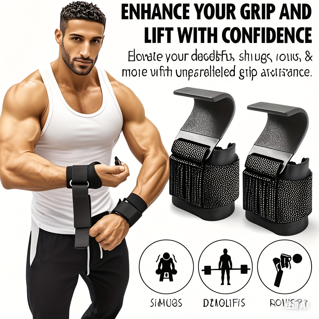 웨이트 리프팅 훅 그립 손목 스트랩 포함 핸드바 손목  - Workout Glove Gym 리뷰 및 가격