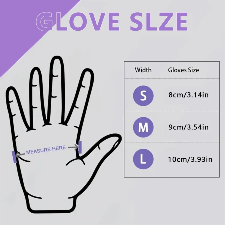 10-100pcs 일회용 보라색 니트릴 장갑 라텍스 프 - Nitrile Mechanic Glove 리뷰 및 가격