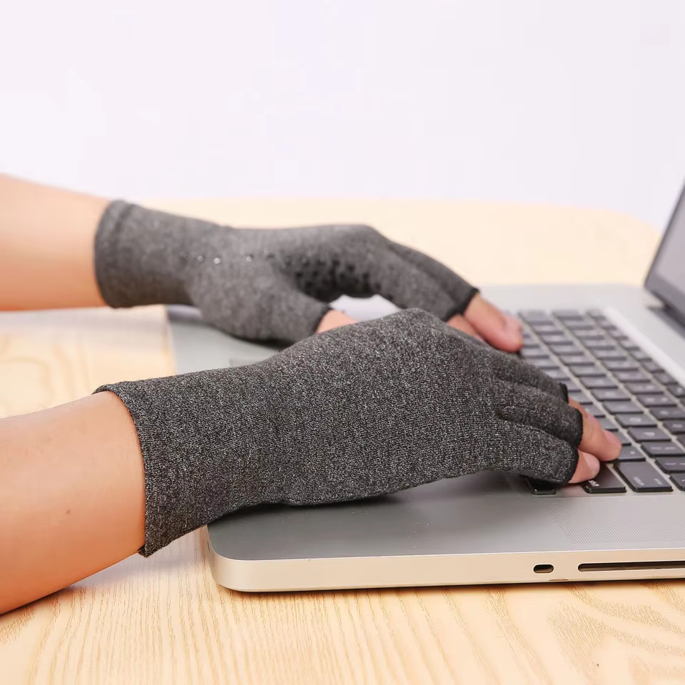 LOOGDEEL 하프 핑거 염증 관절 야외 건강 압력  - Cycling Glove Padded 리뷰 및 가격