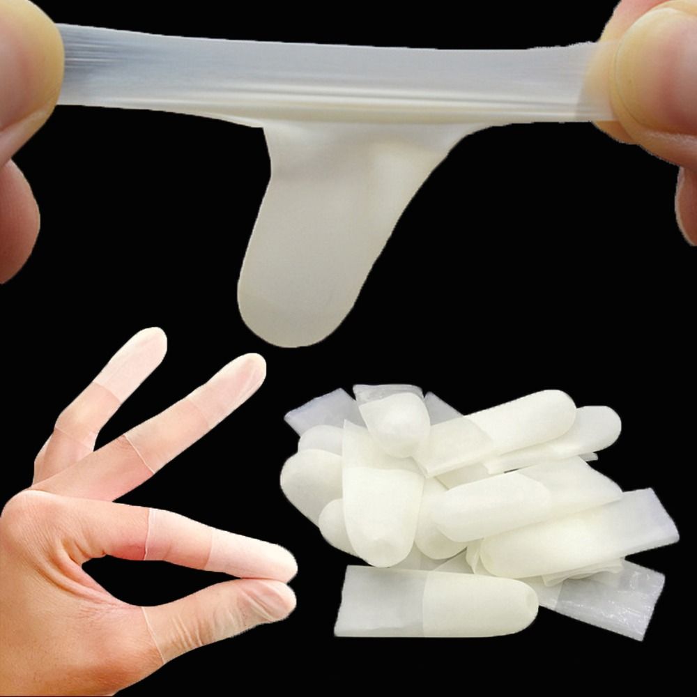100PCS 라텍스 일회용 손가락 커버 투명 프로스팅  - Latex Disposable Glove 리뷰 및 가격
