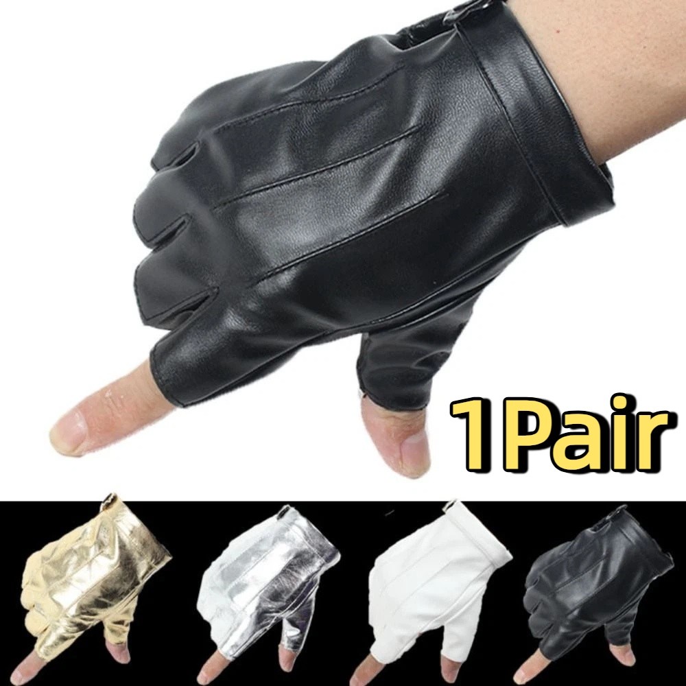 패션 펑크 PU 드라이빙 장갑 버튼 디자인 미끄럼 방지 - Leather Driving Glove 리뷰 및 가격