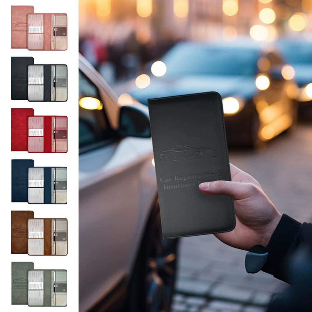 PU 가죽 소재의 차량 등록증 및 보험 증명서 보관함, - Leather Driving Glove 리뷰 및 가격
