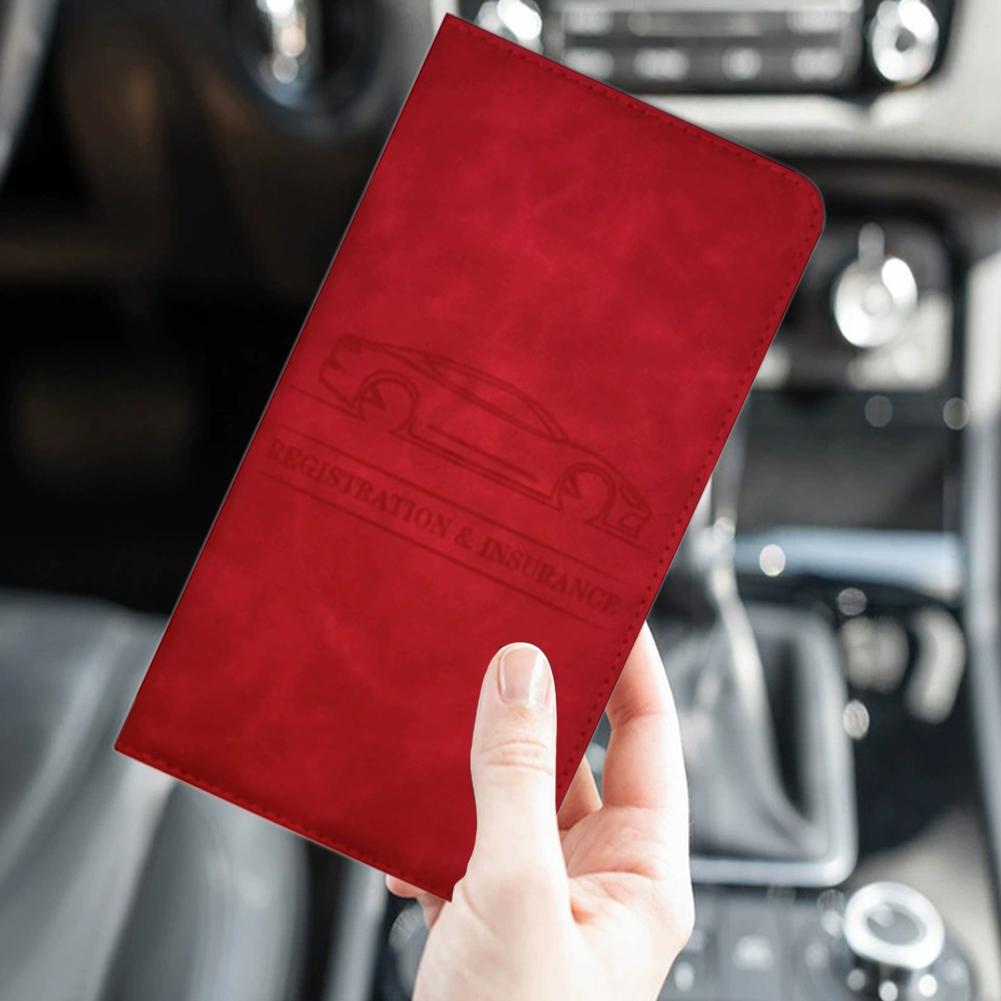 PU 가죽 소재의 차량 등록증 및 보험 증명서 보관함, - Leather Driving Glove 리뷰 및 가격