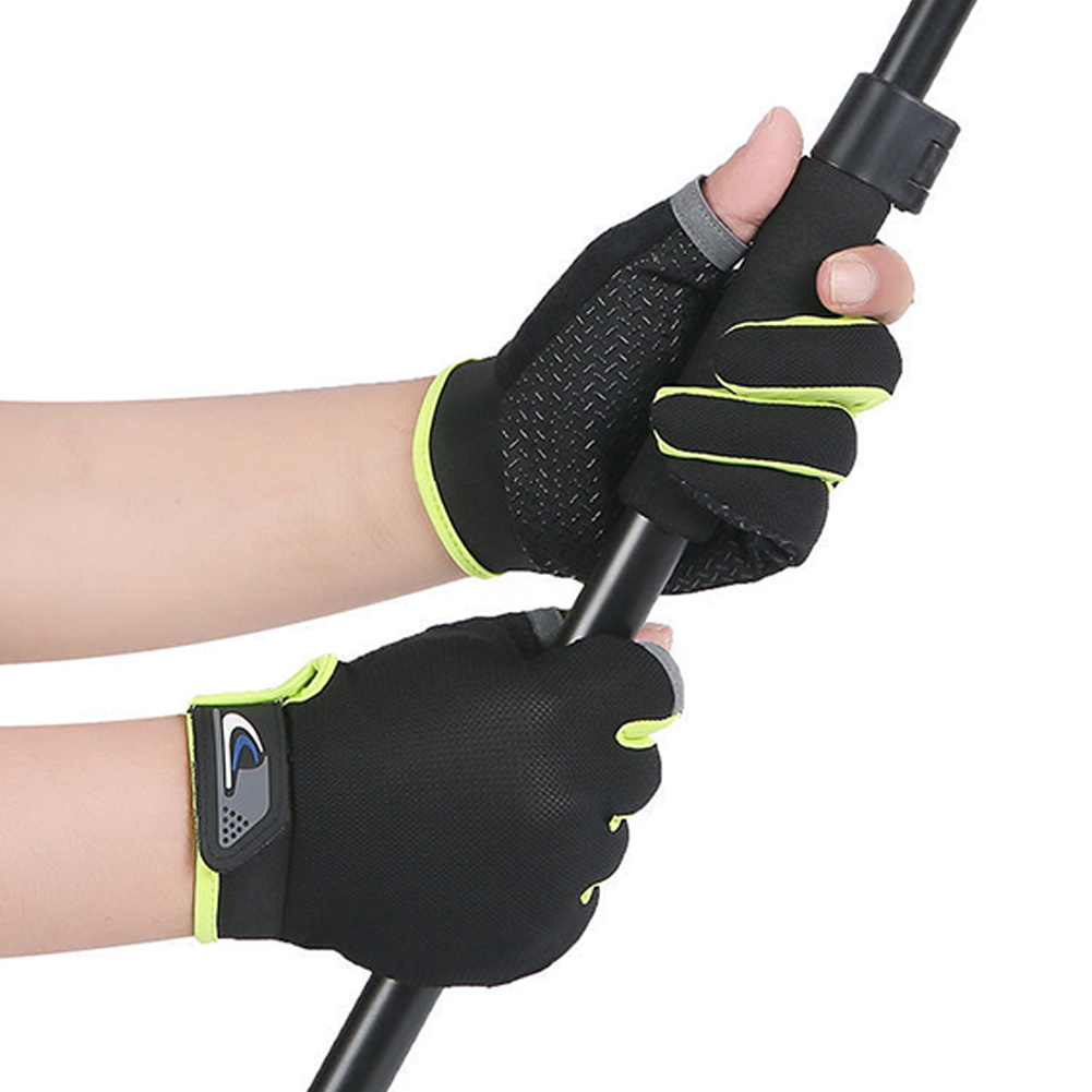 여름 남성 낚시 장갑 여성 두 손가락 컷 남성 터치 스 - Cut Resistant Glove 리뷰 및 가격