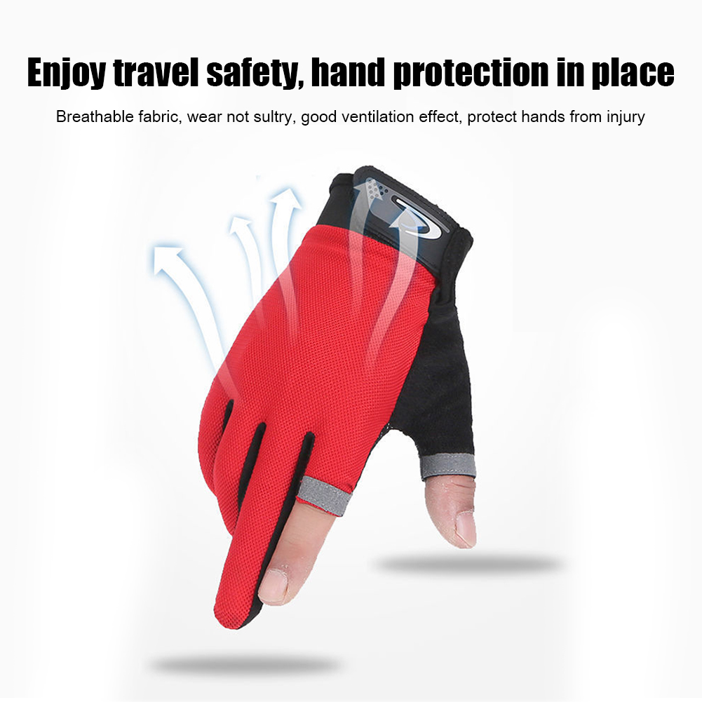 여름 남성 낚시 장갑 여성 두 손가락 컷 남성 터치 스 - Cut Resistant Glove 리뷰 및 가격