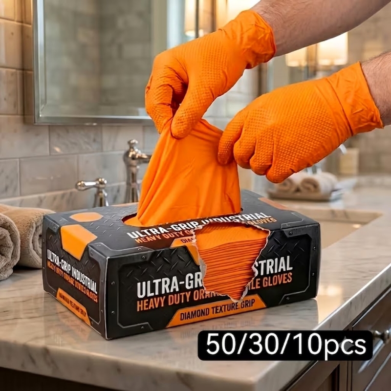10개~50개입, 산업용 니트릴 장갑, 일회용, 두께  - Nitrile Mechanic Glove 리뷰 및 가격